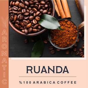 Ruanda Çekirdek Kahve 1 Kg.