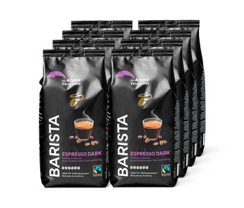 Tchibo Barista Espresso Dark - 8 x 1 kg Çekirdek Kahve