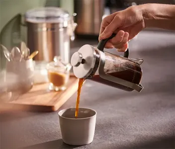 Tchibo French Press 300 M Gümüş