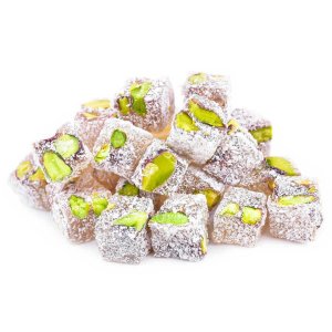 Artukbey Çifte Kavrulmuş Hindistan Cevizli Fıstıklı Lokum 500 Gr