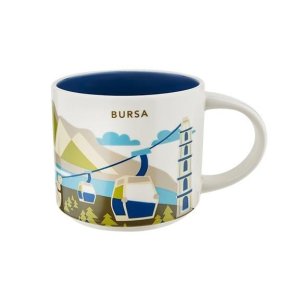 Starbucks Şehir Temalı Kupa Serisi - Bursa - 414 ml