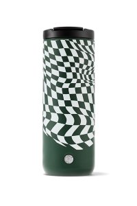 Starbucks Paslanmaz Çelik Damalı Yeşil Termos 473 ml