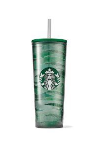 Starbucks Puslu Yeşil Soğuk İçecek Bardağı 414 ml