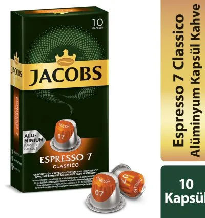 Jacobs Capsule Espresso 7 Classico 52 G
