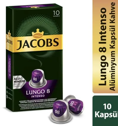 Jacobs Capsule Lungo 8 Intenso 52 G