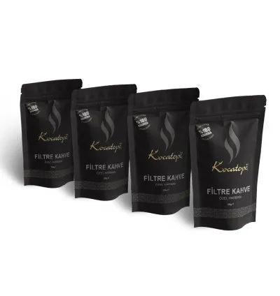Kocatepe Filtre Kahve Özel Harman 250 Gr 4'lü Paket