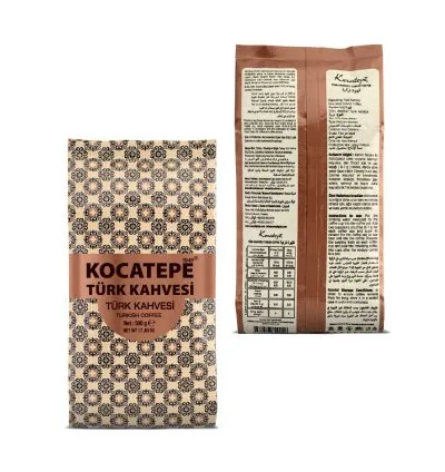 Kocatepe Türk Kahvesi 500g. Folyo