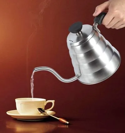 Inox Çelik Barista Drip Kettle 1200ml