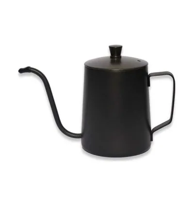 Siyah Çelik Barista Mini Drip Kettle 600ml