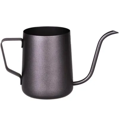 Siyah Çelik Barista Mini Drip Kettle 600ml