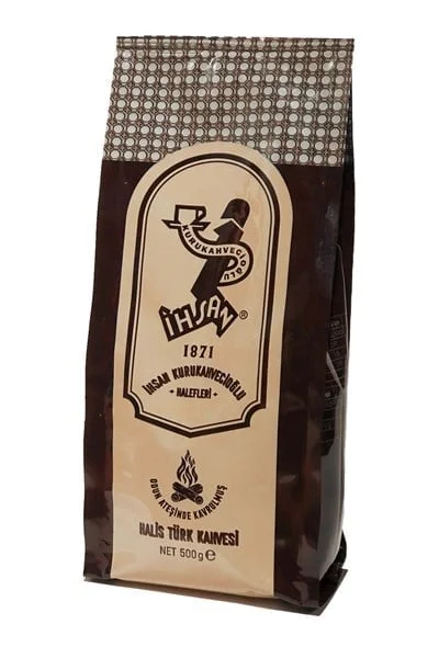 İhsan Kurukahvecioğlu Türk Kahvesi 500 G. Folyo Paket